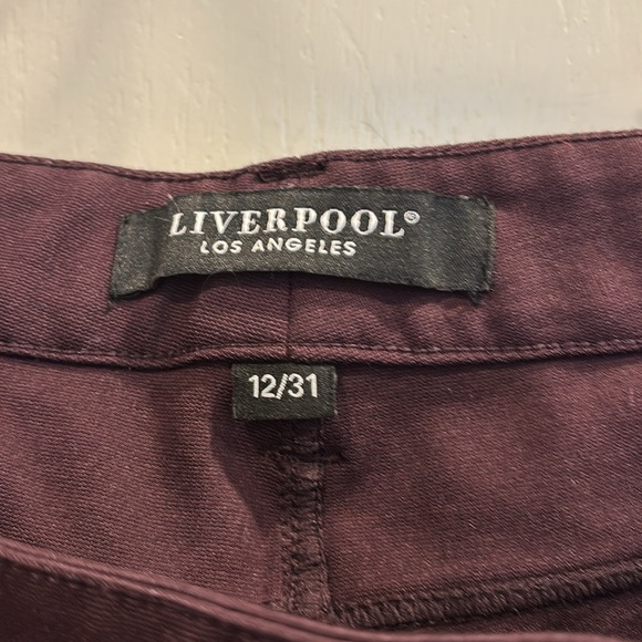 Dark Burgundy Skinny Jeans - Picture 4 of 7